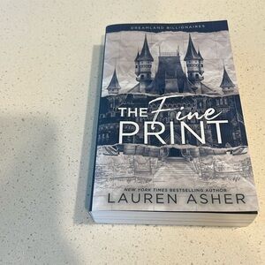 The fine print never used book